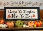 (image for) Gather Ye Pumpkins